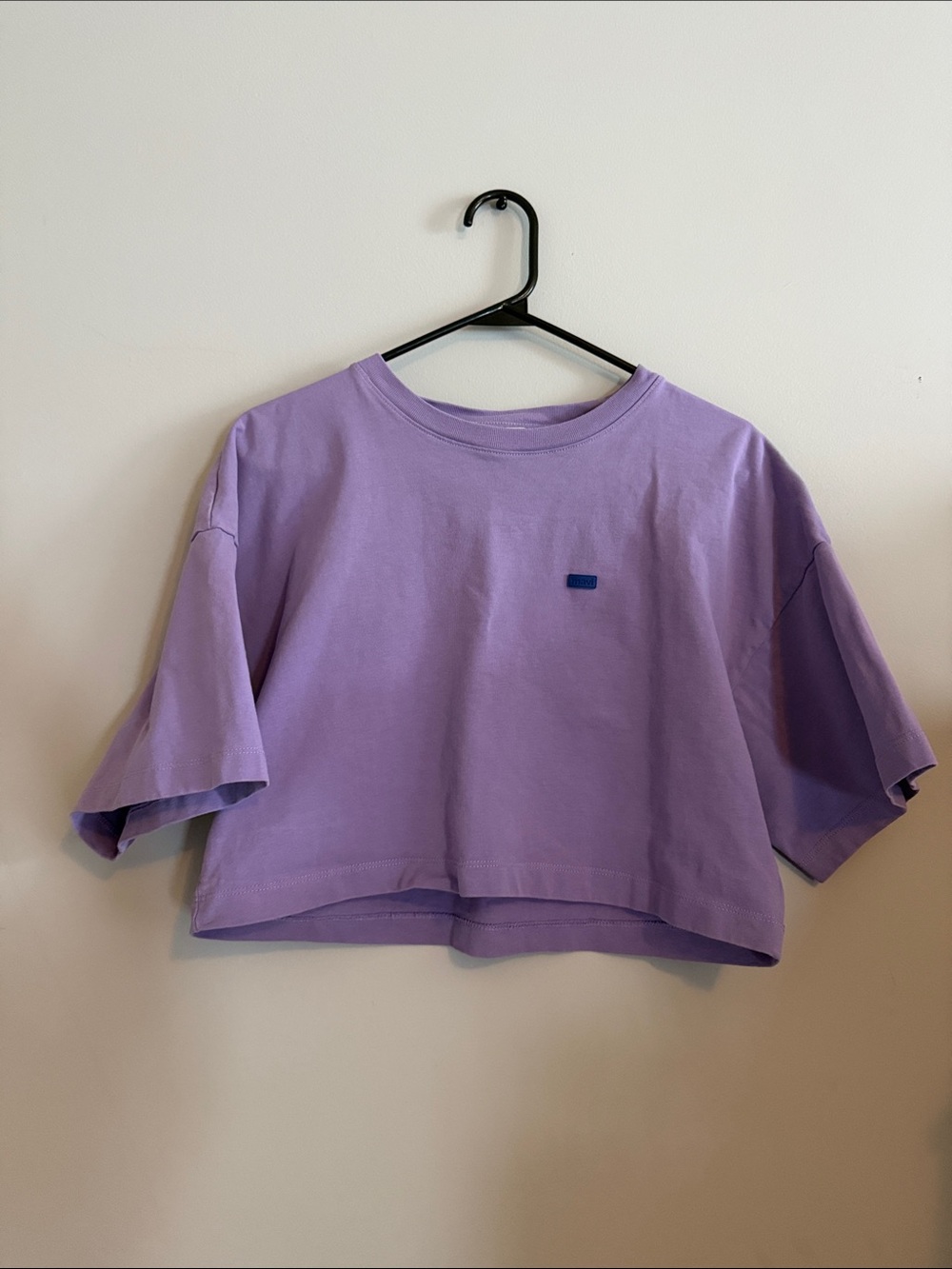 Mavi Lavender Cropped Tee